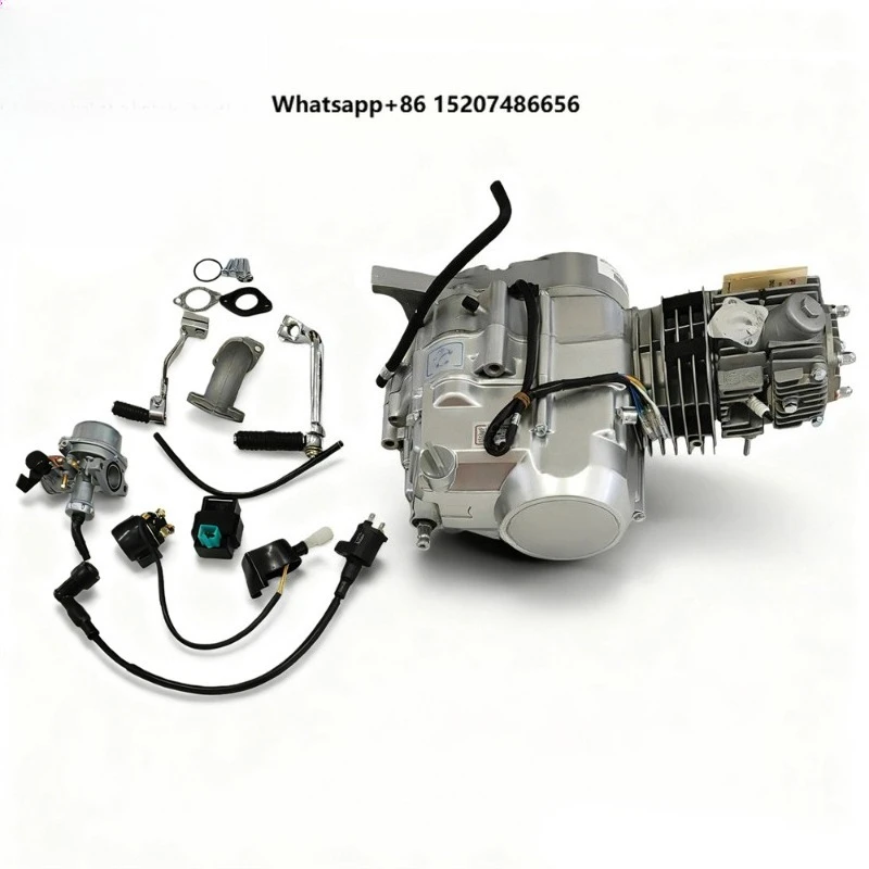 Ready to Ship  Automatic 110cc Engine Assembly Motorcycle 110cc Kick Start Engine