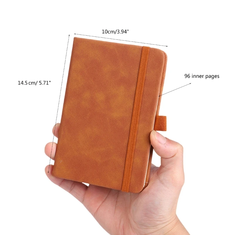 Nhật ký du lịch có dấu trang ruy-băng và khe cắm bút dành cho phụ nữ nam