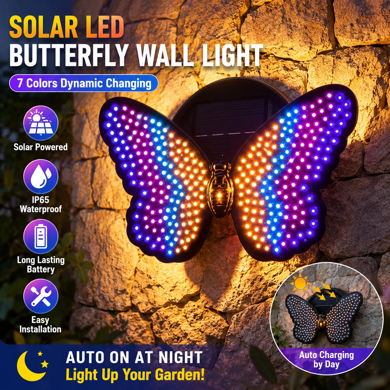 Dayanıklı Su Geçirmez Güneş LE - Color Changing Outdoor incelemesi ve fiyatı