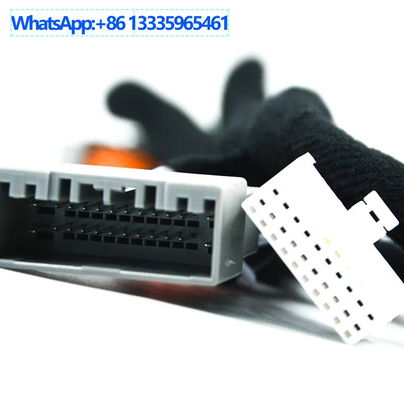 

Усилитель мощности DSP No 38 цифровой усилитель мощности, модифицированный жгут проводов, оригинальный автомобильный экран, модернизированный автомобильный аудио и видео