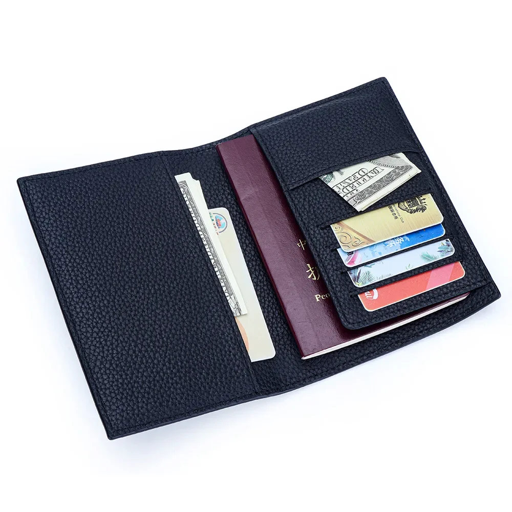 Passport Holder Cover Wallet Case for Women Men Family Multi-card Bit Passport Book Holders Covers Wallets Travel Essentials