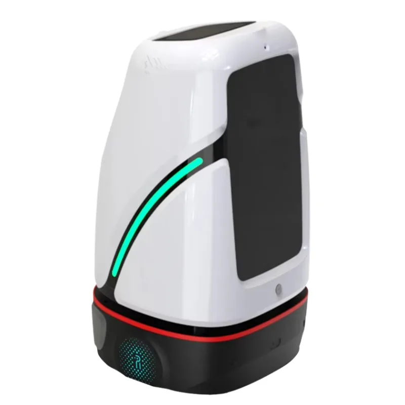 Picture 3: Intelligent Hotel Service Robot 50kg Load Autonomous Food Delivery Elevator Calling 6-8h Battery Life LDS Slam+Vslam Navigation