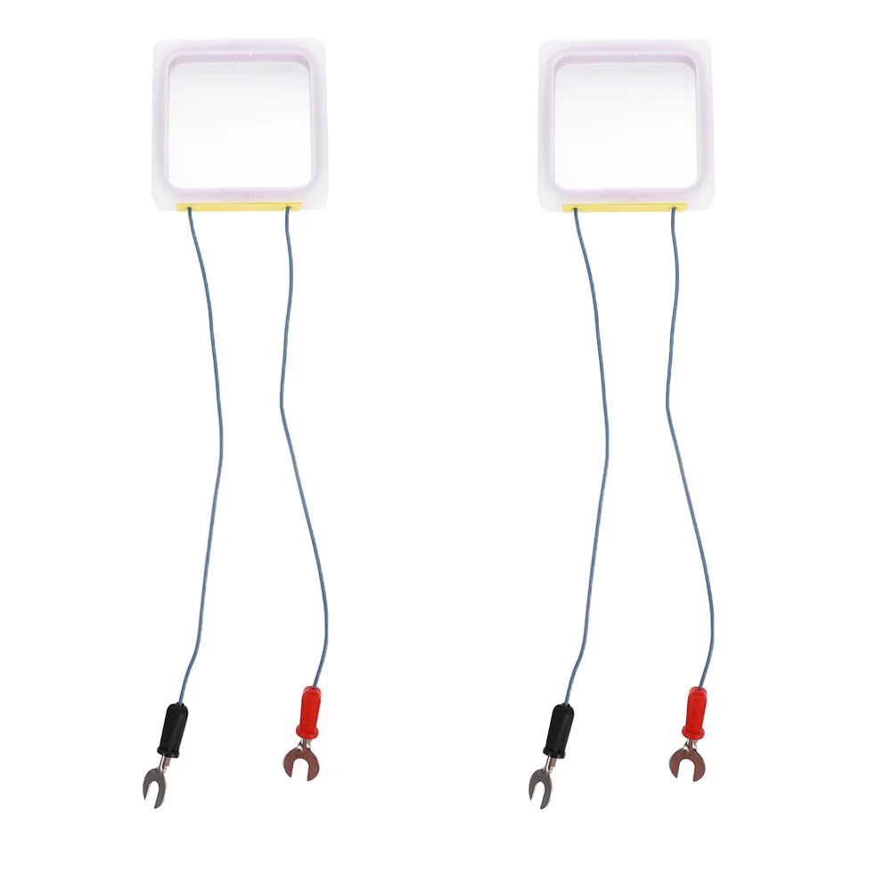 

2 Sets Student Science Equipment Induction Square Coil School Supplies Experiment Kit Electromagnetic Middle