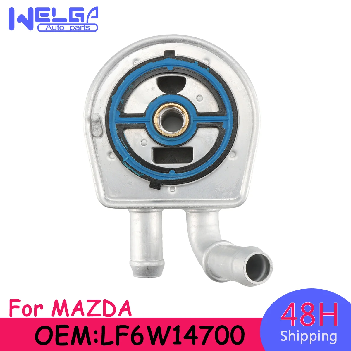 Enfriador de aceite LF6W14700 LF6W14700A LFD714700 para MAZDA 3 2010 2011 2012 2013 5 2008 2009 2010 2012 2011 2013 CX-7 2010 2011 2012