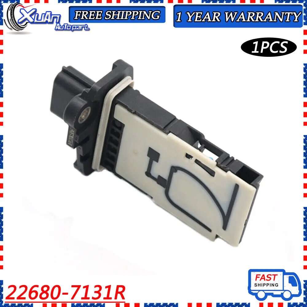 

NEW MAF MASS AIR FLOW METER SENSOR for Infiniti Q50 3.0L 16-20 Q60 V6 2.0L 3.0L 17-19 22680-00Q0A 93450753 5WK98504 22680-7131R