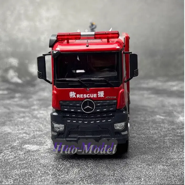 1/50 For XCMG PM180 Foam fire truck Model Car Alloy Diecast Simulation Kid Toy Boys Birthday Gift Hobby Display Collection Red