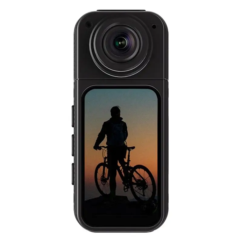 

AED6-New S70 2.7K WIFI APP Thumb Camera Ultra-Long Battery Life Thumb Sports Camera HD Cycling Camera 1080P Pet Camera