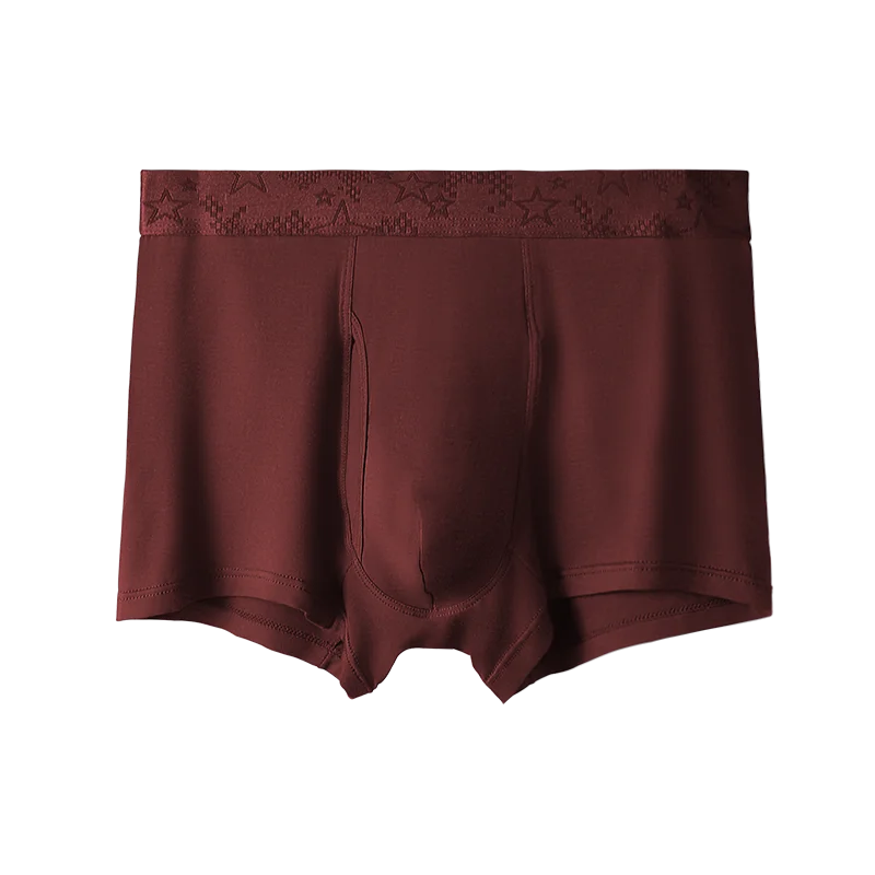 

Men's Underwear Modal Boxer Briefs Comfortable Breathable Youth Boxer Shorts Large Size Shorts