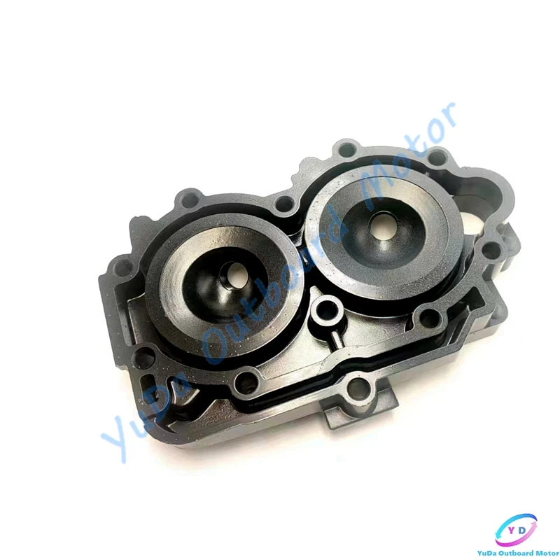 6B4-11111-00-1S Cylinder Head Block For Yamaha 15HP 9.9HP 15D Outboard Engine Boat Motor Parts 6B4-11111 6B4-11111-00