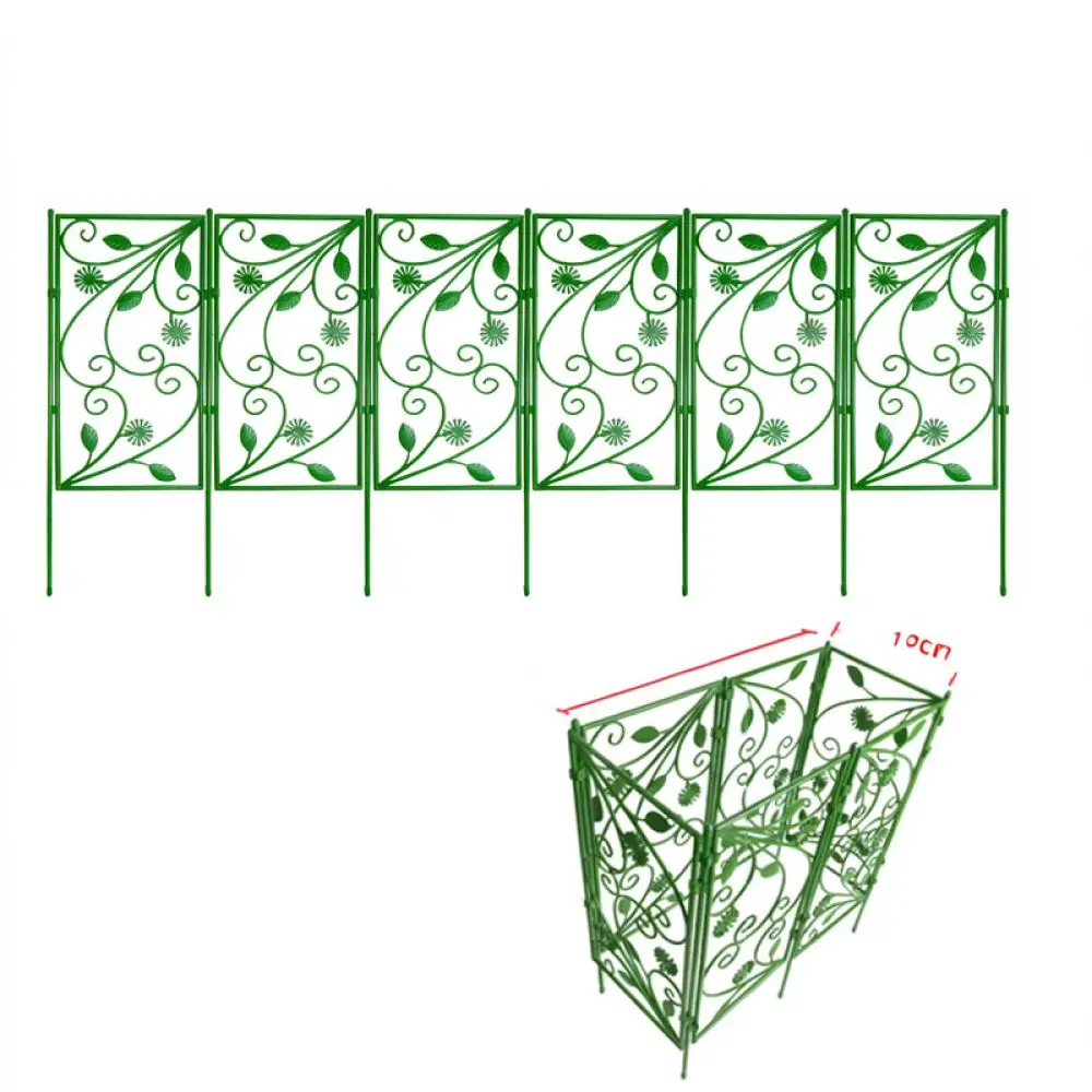Modular Vine Support Trellis Mesh Screen Outdoor Garden Patio Fiberglass Plastic Frame For Climbing Flowers