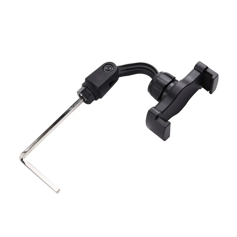 Trumpet Phone Music Lyre Portable Adjustable Trumpet Marching Phone Holder Music Attachment Bracket-A00E