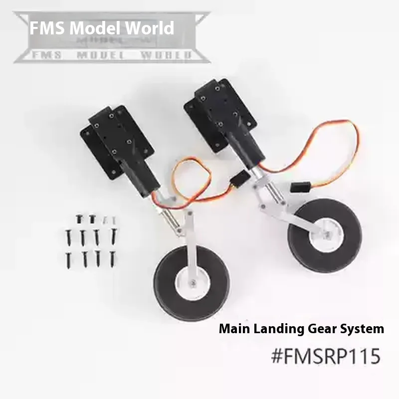 Fms 80 มม.Foton V3 เครื่องบินรุ่น I อุปกรณ์เสริมลําตัวแบนหางปีกหลักแนวตั้งหาง Landing Gear ยาง LED LIGHT