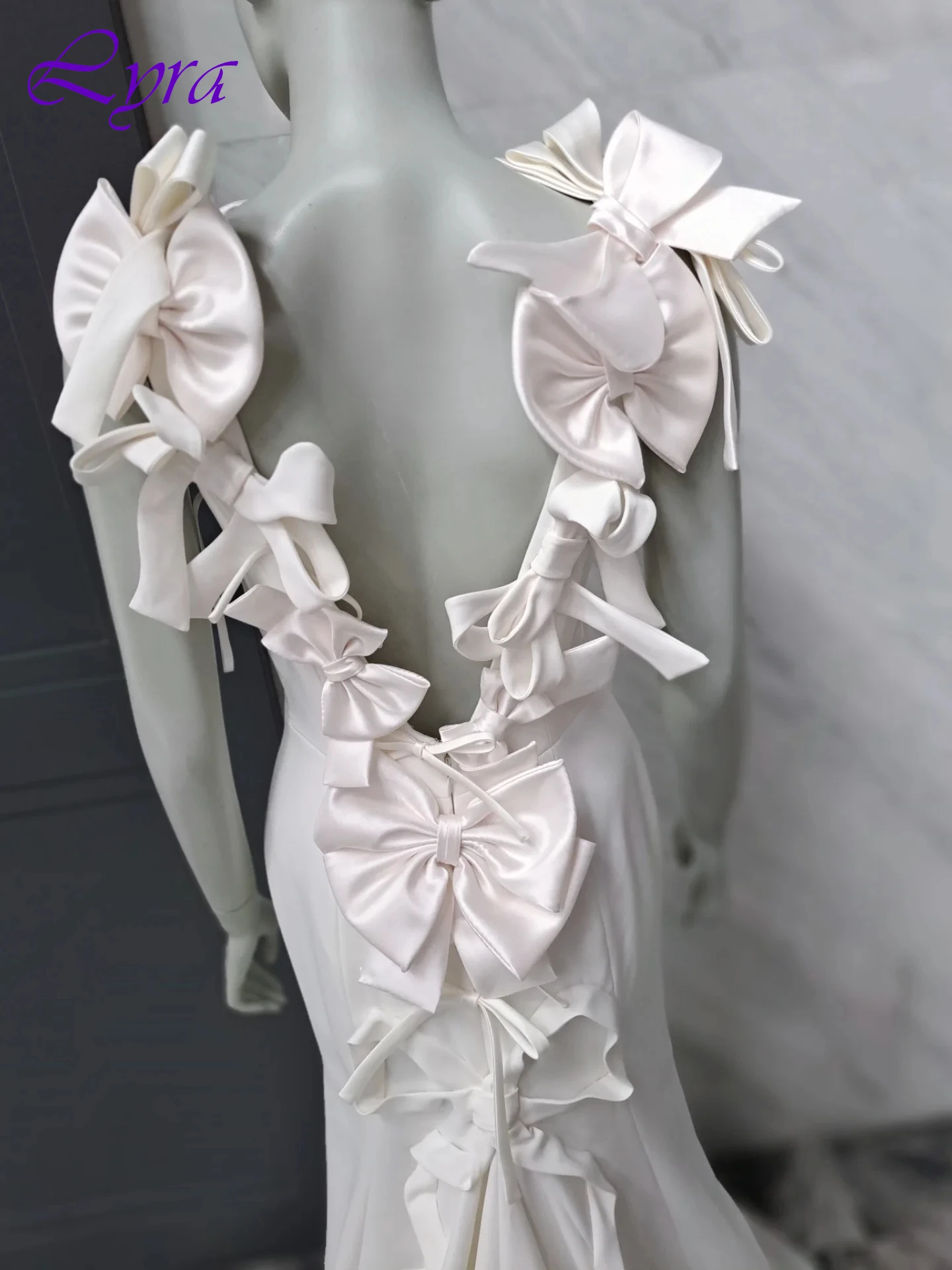 Customized Mermaid Crew Neck Sleeveless Elegant Evening Dress Delicate High Quality Bespoke Occasion Gowns Fashion Prom Dress