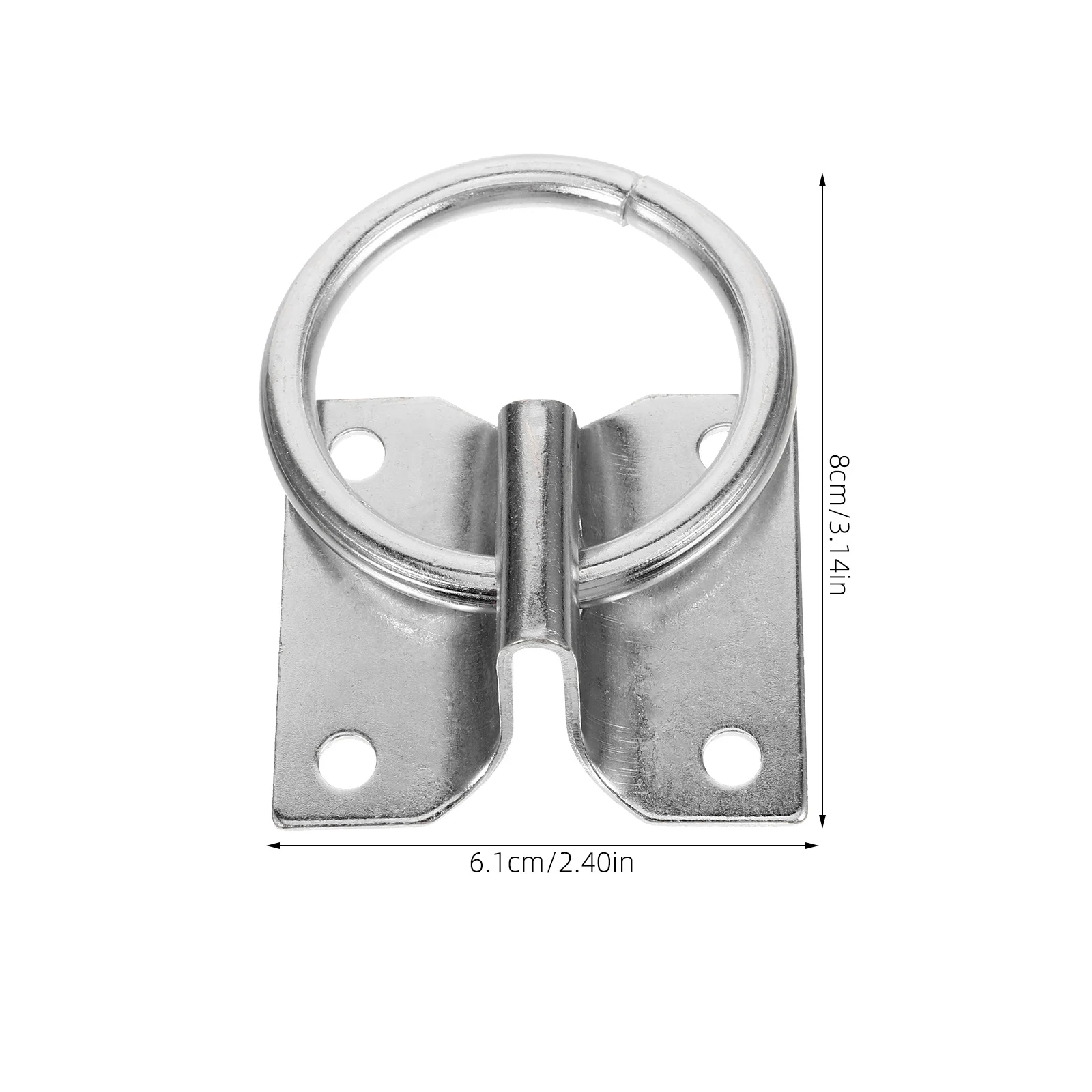 4pcs Horse Tie Ring Blocker Portable Horse Tie Ring Kit Ring for Horse Tie Horse Supplies