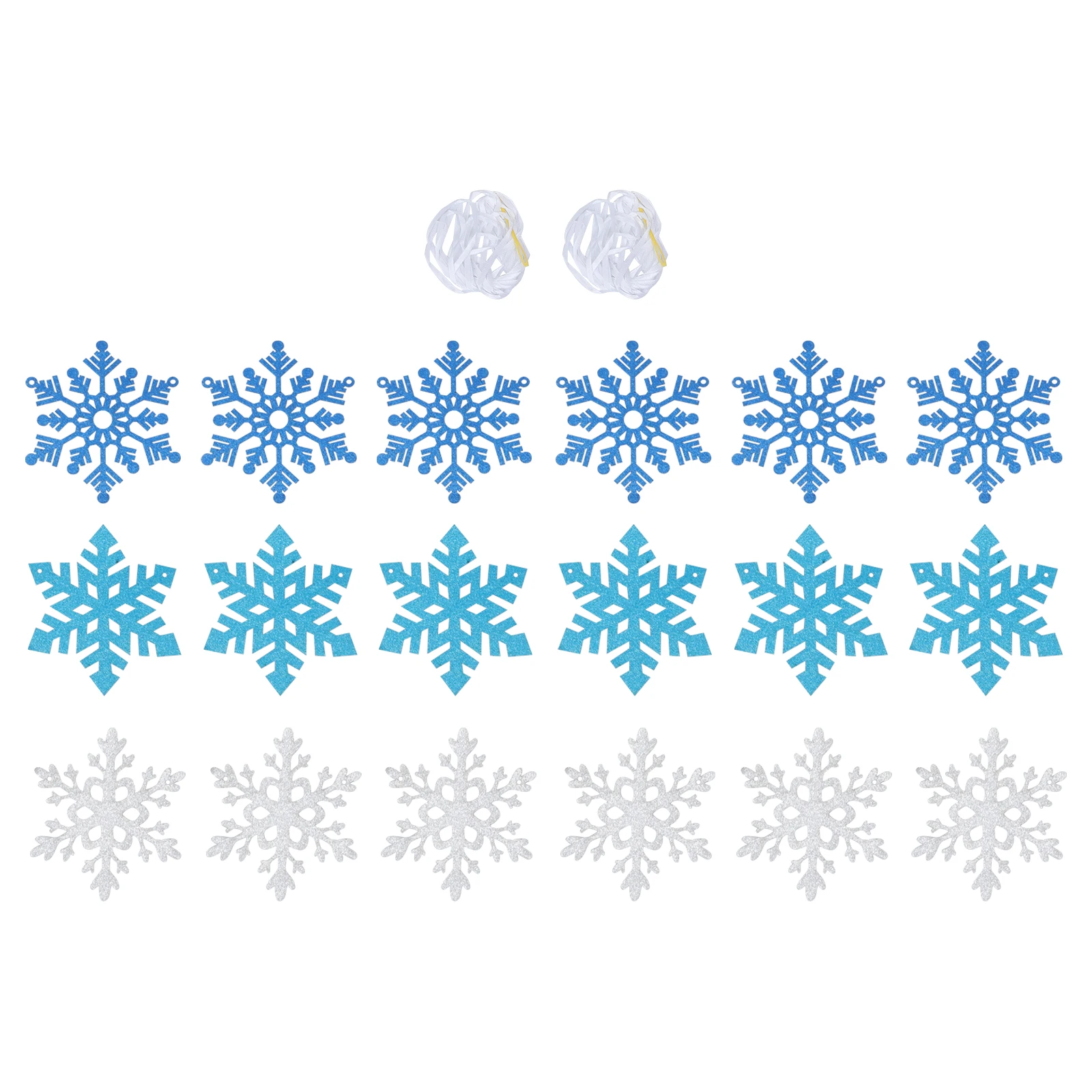

2 Sets Strings Christmas Banner Winter Decor Paper Banner For Party Christmas Decorative Flag Festival Mantel Party Streamer