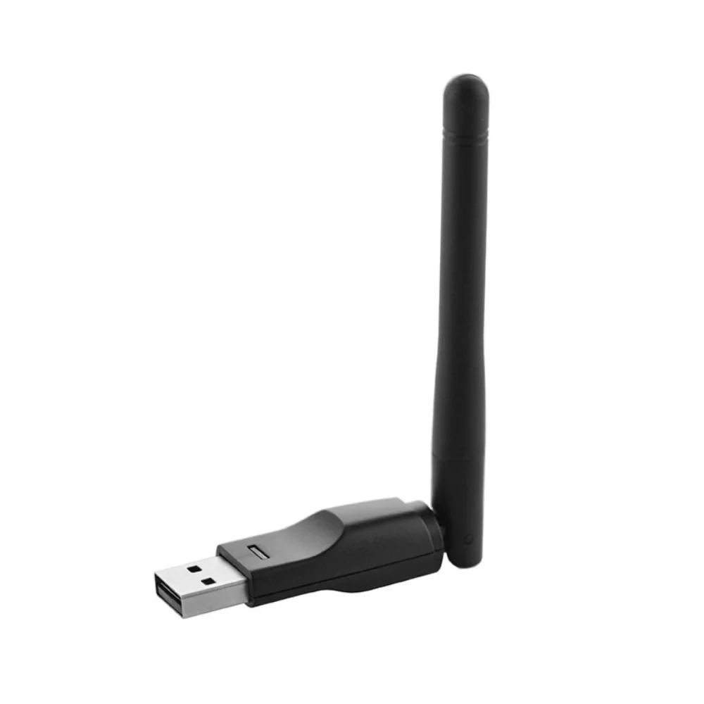 YUNCLOUD واي فاي اللاسلكية بطاقة الشبكة USB 2.0 150 متر 802.11 b/g/n LAN محول للتدوير هوائي لأجهزة الكمبيوتر المحمول واي فاي صغير دونغل #3