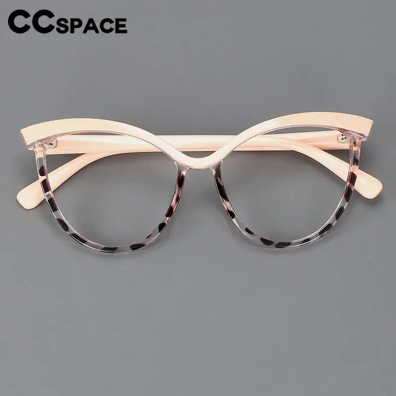 R57148 große ovale Lesebrille für Frauen Mode Leopard optische Brille Lady Cat Eye Presbyopic Dioptric 0.5 ~ 3,50