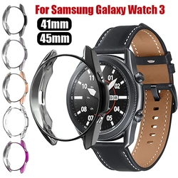 Case For Samsung Galaxy Watch 3 45mm 41mm Protective   Cover Soft TPU Screen Protector Bumper Cases For Galaxy Watch 3 41 45mm