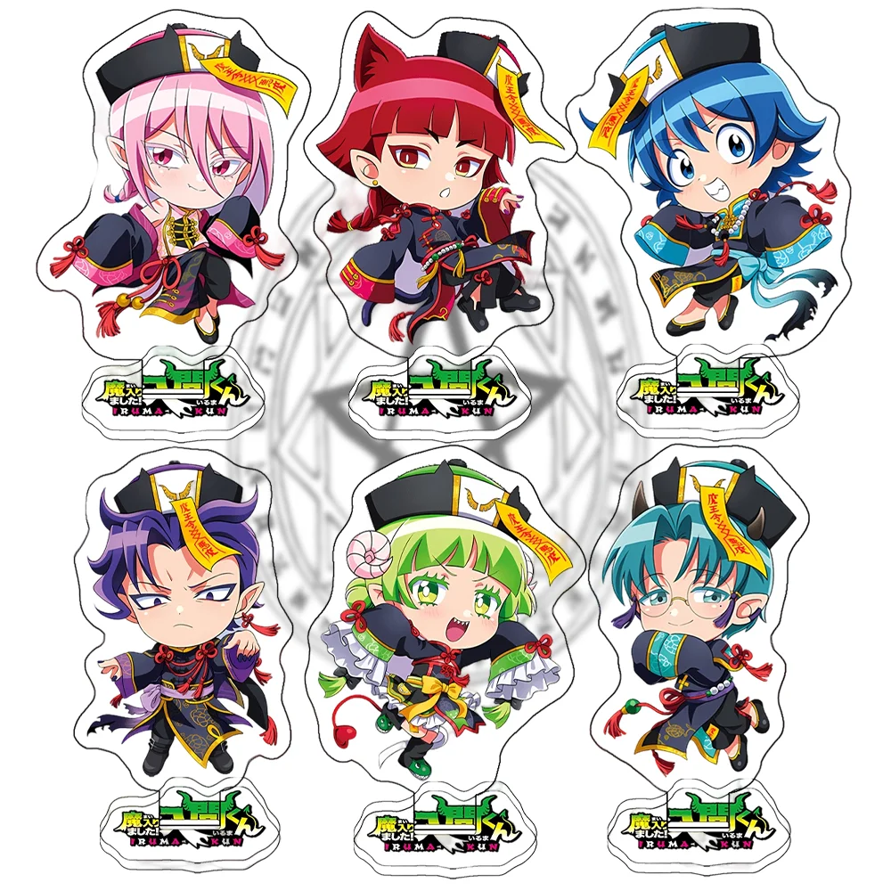 

”Welcome to Demon School! Iruma-kun“ 10cm Acrylic Stand keychain ’Valac Clara‘ Cute Mini Anime Decorations Collection Gifts