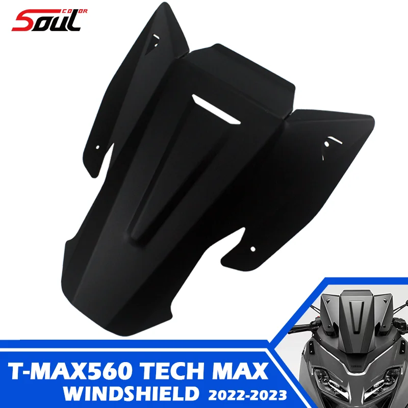 Fits For T-MAX 560 TECH MAX 2022 2023 TMAX560 TECH MAX 22 23 Motorcycle Aluminium Alloy Sports Windshield Visor Windscreen