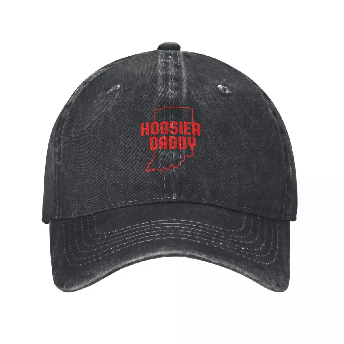 Hoosier Daddy T-Shirt, Indiana Hoosier Dad Shirt, Hoosier Daddy, Husband Gift, Funny Indiana Dad Shirt, Indiana Fan Baseball Cap