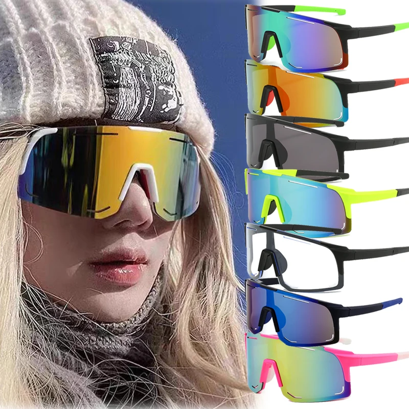 Outdoor Cycling Sunglasses Men Road Driving Bike Glasses Sports Mountain Climbing Women Bicycle Cycling UV400 Goggles