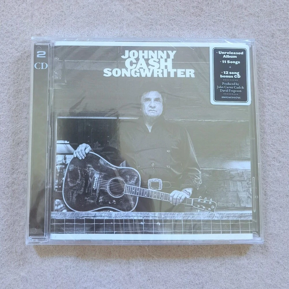 Johnny Cash Songwriter CD Best Of Collection American Recordings Country Folk Legend Remastered Sealed Classic Hits