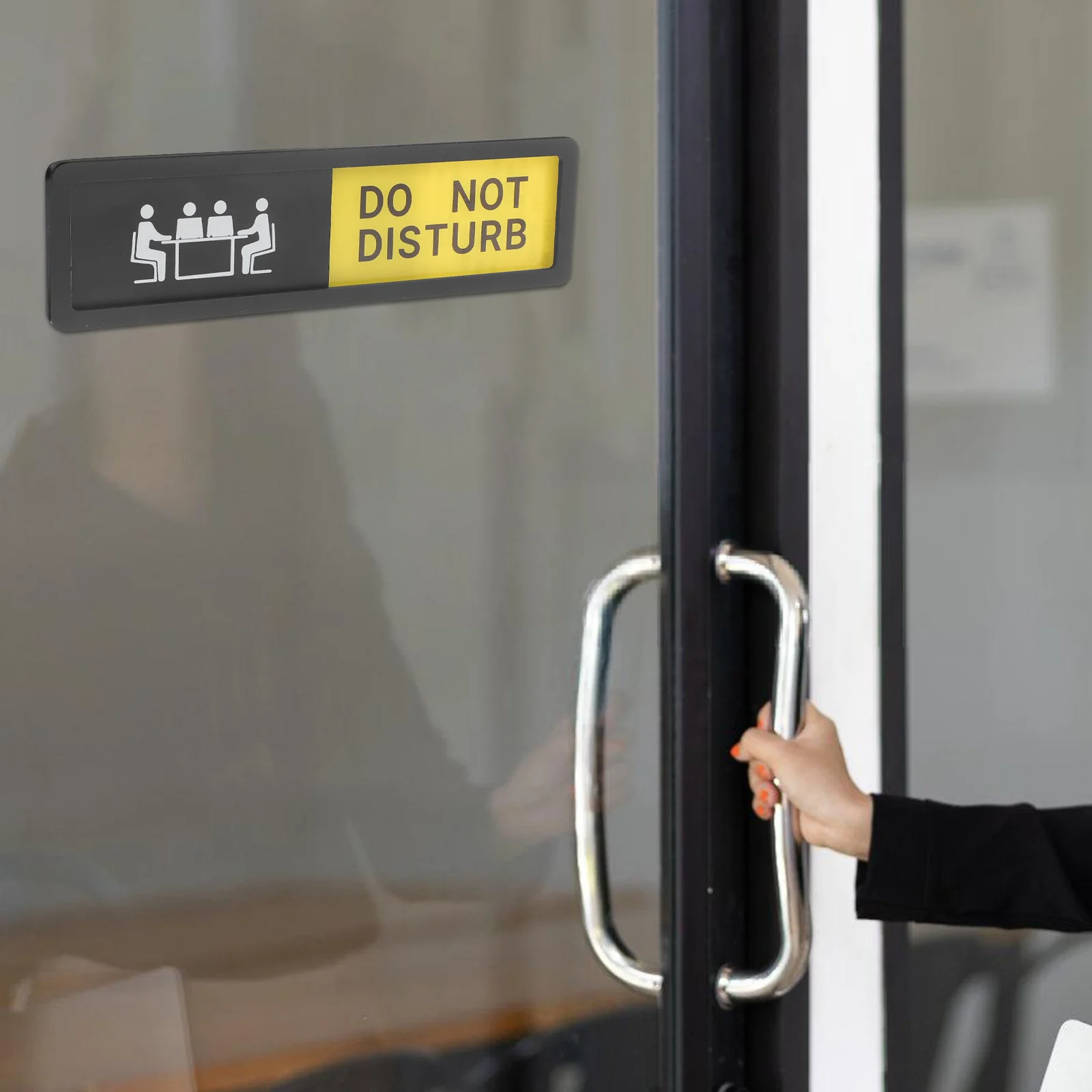 

2Pcs Do Not Disturb Door Sign Office Privacy Signboard Practical for Medical Offices Lawyers and Committees Office Door Signs