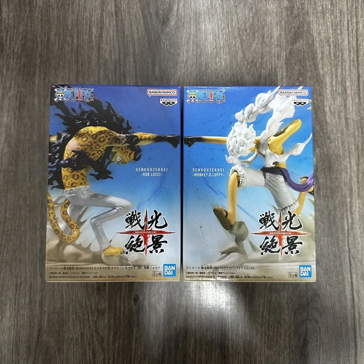 

Bandai BANPRESTO Action Anime ONE PIECE SENKOUZEKKEI ROB LUCCI MONKEY.D.LUFFY GEAR5 Figure Model Toys for Kids Adult Gifts