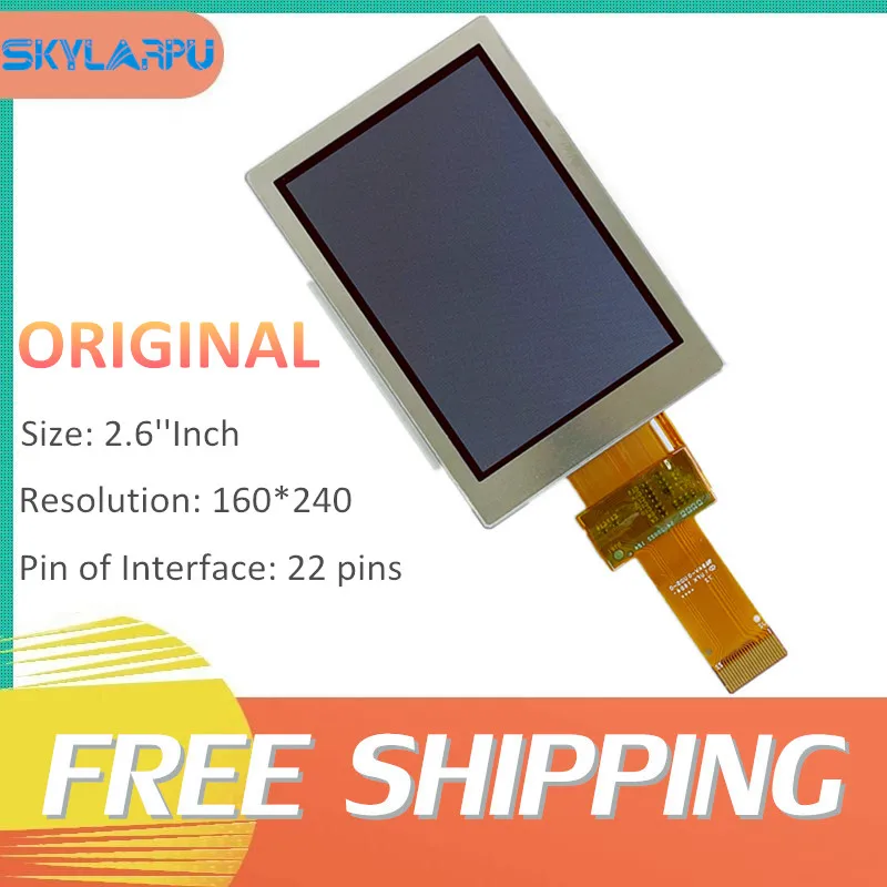 

Original 2.6" inch TFT LCD Screen For GARMIN GPSMAP 62 62S 62SC 62C Handheld GPS LCD display screen panel Repair replacement