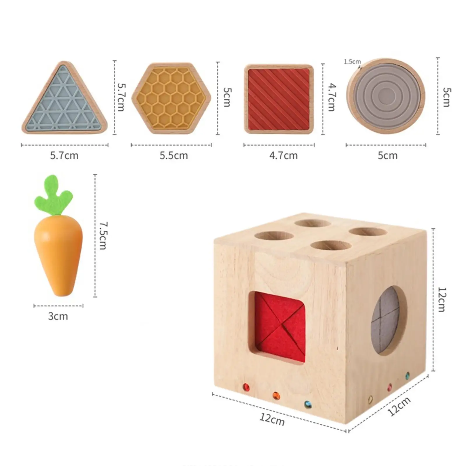 Cubo atividade do bebê para meninos e meninas, brinquedo para triagem, presente de feriado, 3 + anos