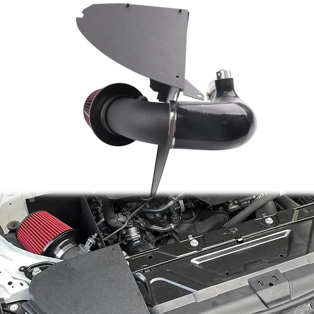 

Комплект впуска холодного воздуха с высоким расходом для BMW 2019-2022 320i 330i G20 G21 2,0L L4 B48, впускная труба турбодвигателя