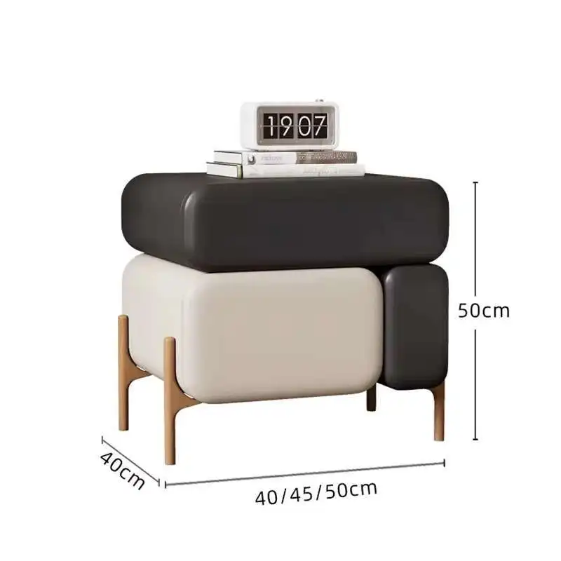 

Modern Simple Bedside Table Japanese Aesthetic Small Apartment Drawers Bedside Table Luxury Cute Mesa De Noche Bedroom Furniture