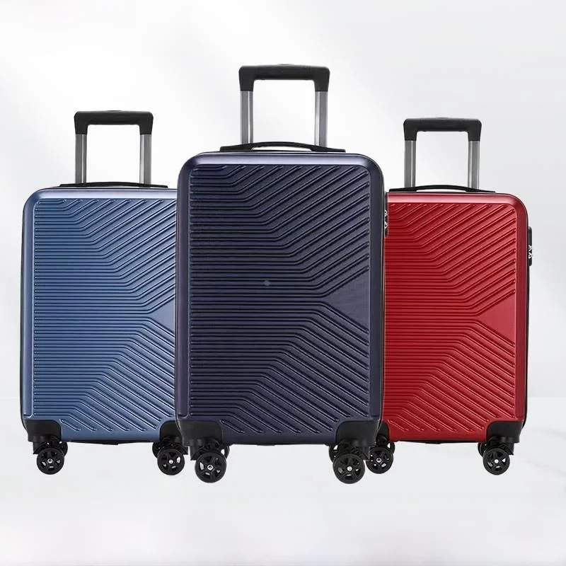 

2027 Новый большой чемодан Sle с диагональным узором и комбинированной сумкой Lo для мужчин и женщин, дорожная сумка, 24-дюймовый чемодан Hardell