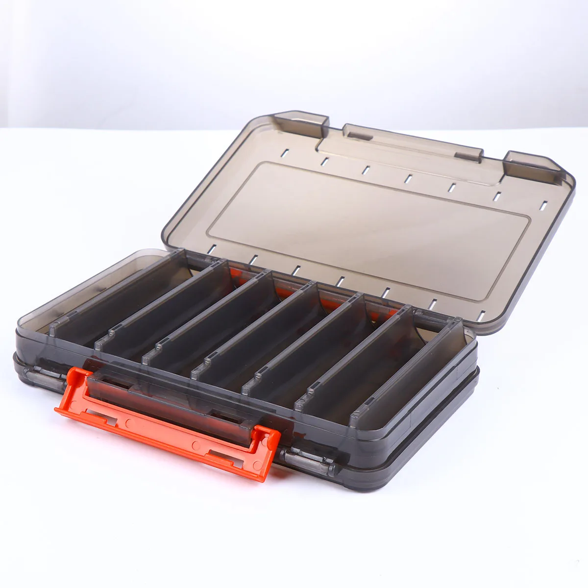 

1Pcs Fishing Tool Box Thickened Double-Side 14 Grids Waterproof Storage Case Large Capacity Bait Hook Lure Organizer Fishing