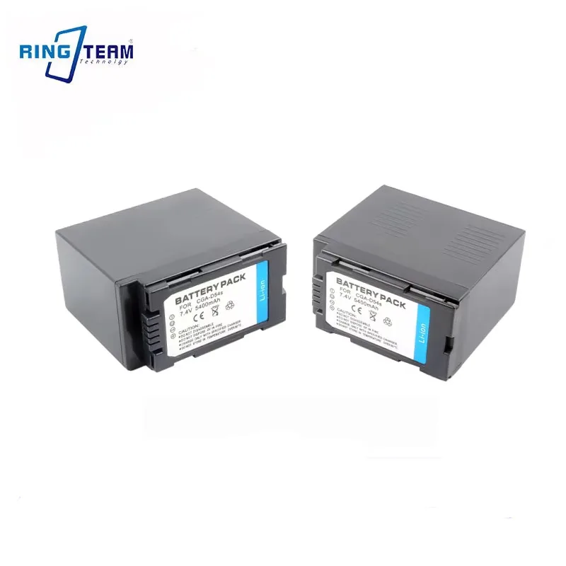 

7.2V 5400mah Rechargeable Battery CGR-D54S CGR D54S for Panasonic CGA-D54, CGA-D54S, CGA-D54SE, CGP-D54S, VW-VBD55 Batteries