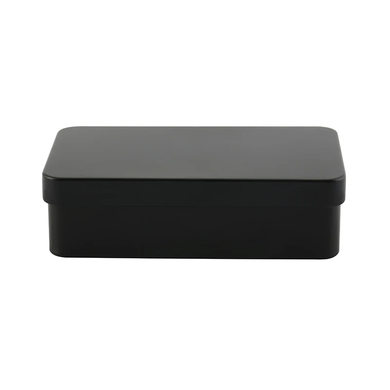 10pcs  Black Jewelry Tin Box, Gift Metal Container hardware packing storage box