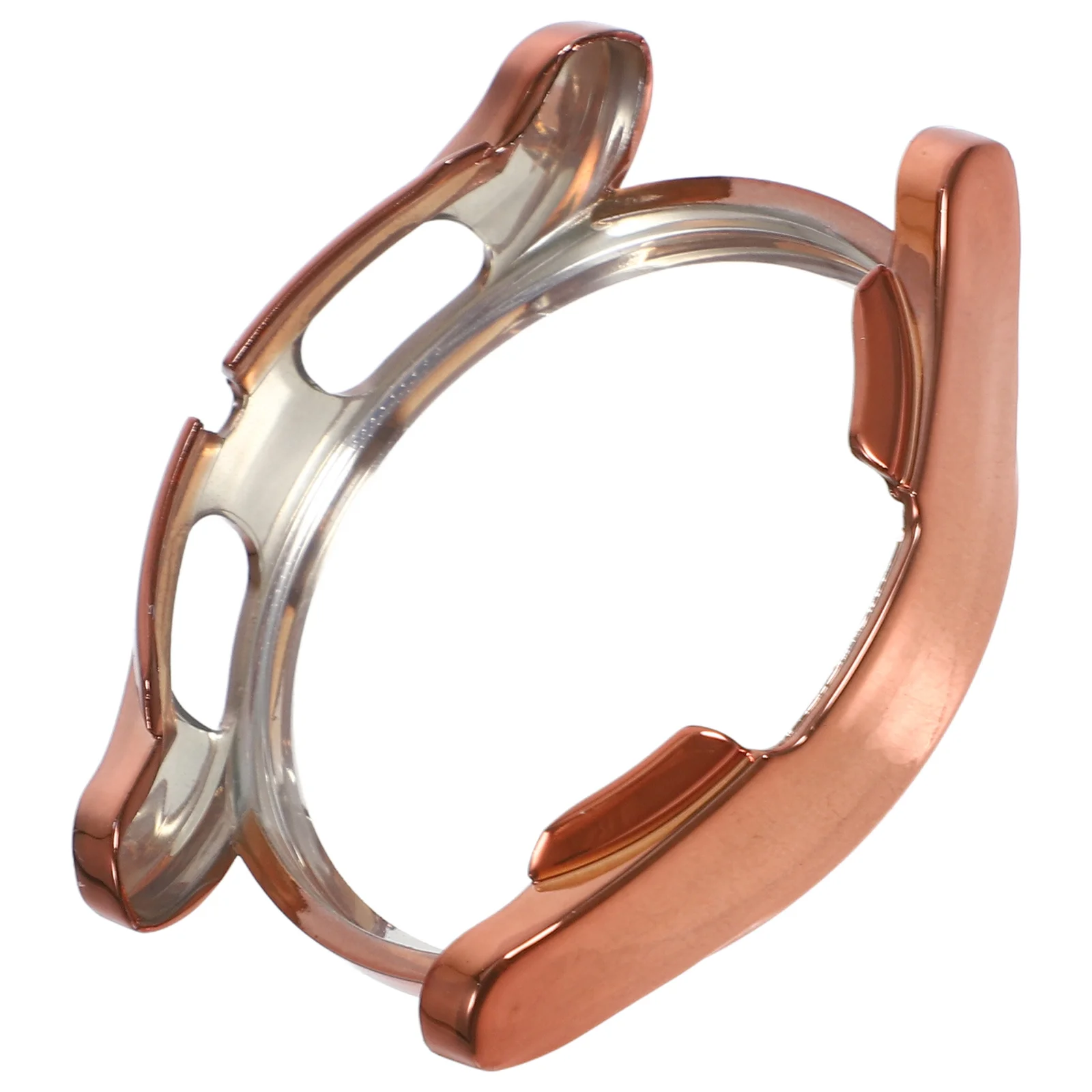 

Diamond Watch Case For Watch 4 Shiny Glitter Protector Hollow Crystal Decor Smartwatch Cover Pc Material Durable