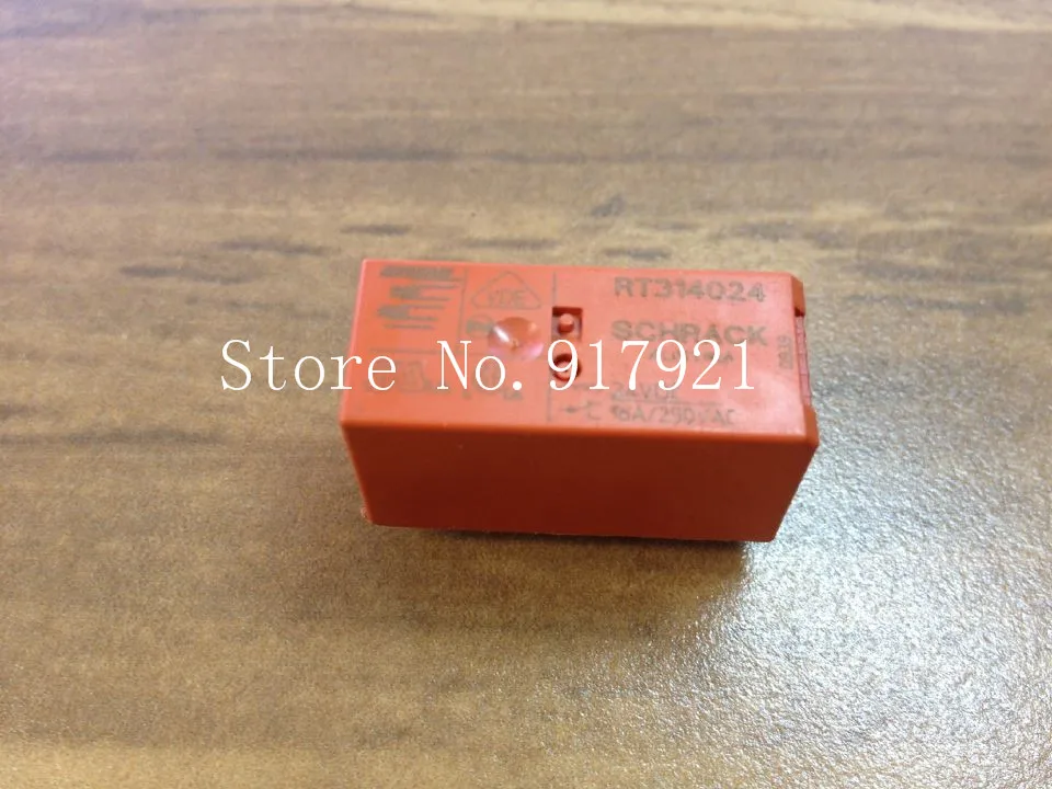 [ZOB] Imported SCHRACK RT314024 power 16A DC24V Tyco relay genuine original  --30pcs/lot