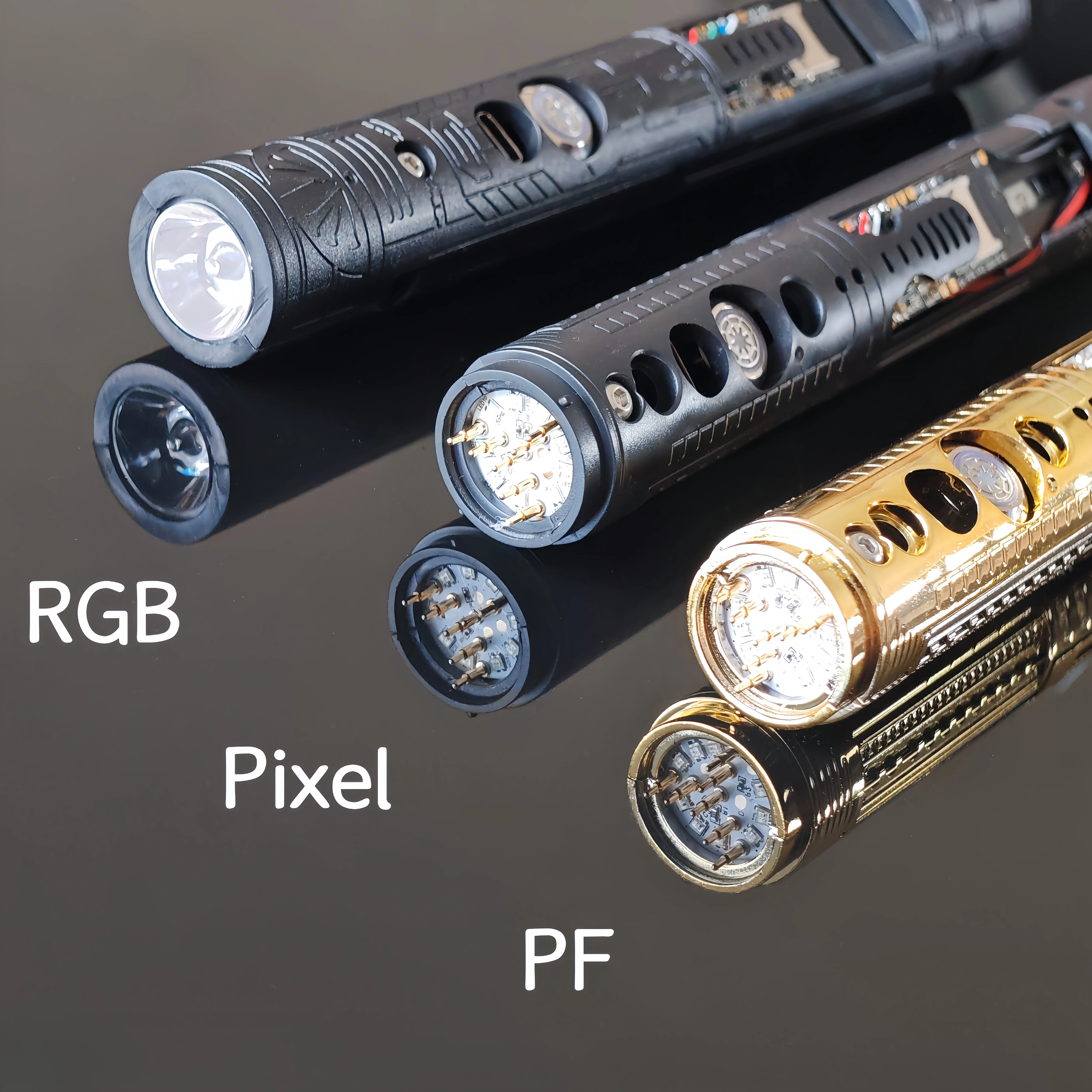 RGB-Soundboard-Kit für Lichtschwerter mit Proffie NeoPixel Core Xenopixel3.0, Smooth Swing und elektronischem Hilt Force Blaster – Detail 4