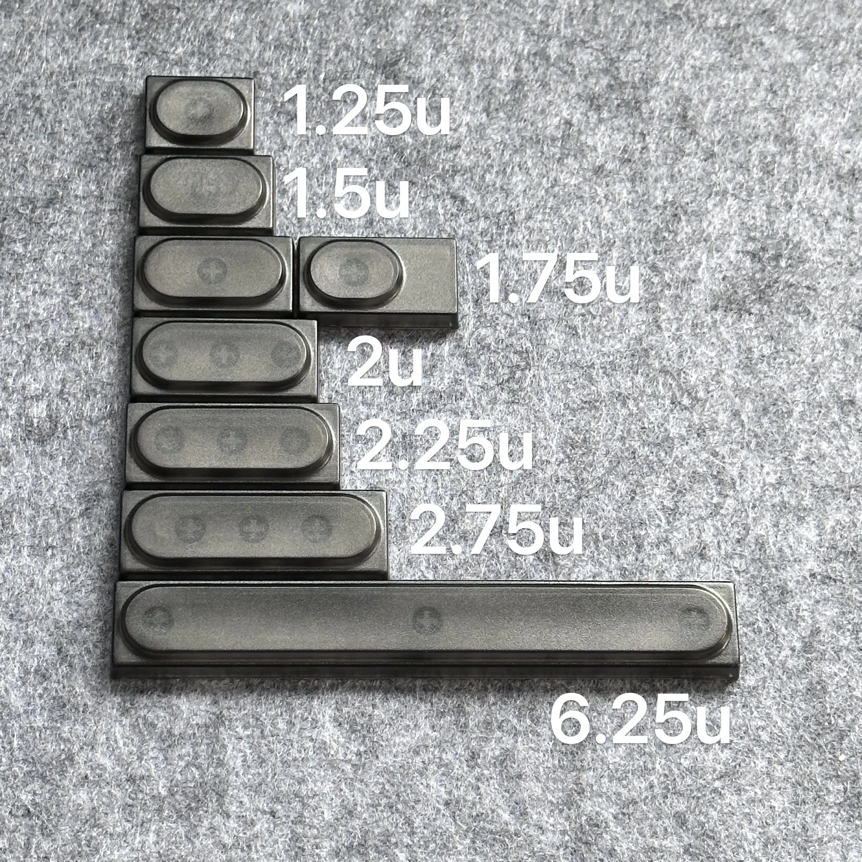 Doys toy keycap single engraved 16 colors transparent matte German PC mechanical disk keycap color building block