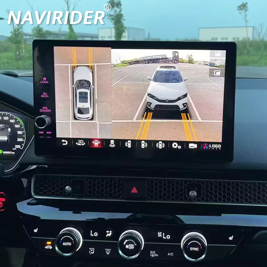 Reproductor de vídeo Multimedia con pantalla de coche Android de 11,5 pulgadas para Honda Crv 2023-2025 CarPlay Radio de coche Autoradio GPS Video Speler Navi
