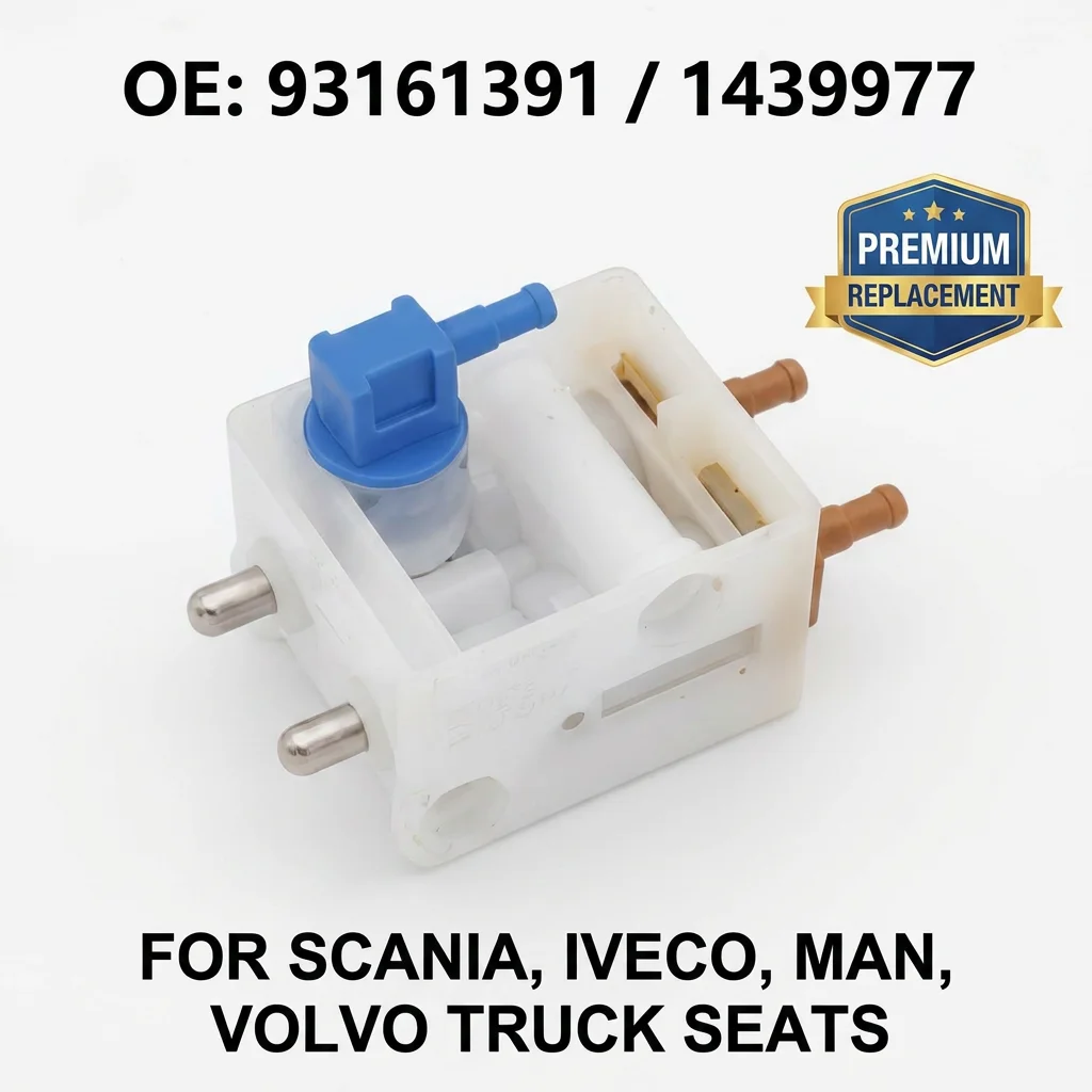 93161391 1439977 ISRI Seat Level Adjustment Control Valve for Scania Iveco MAN Volvo DAF Truck Air Distribution Block 42471237