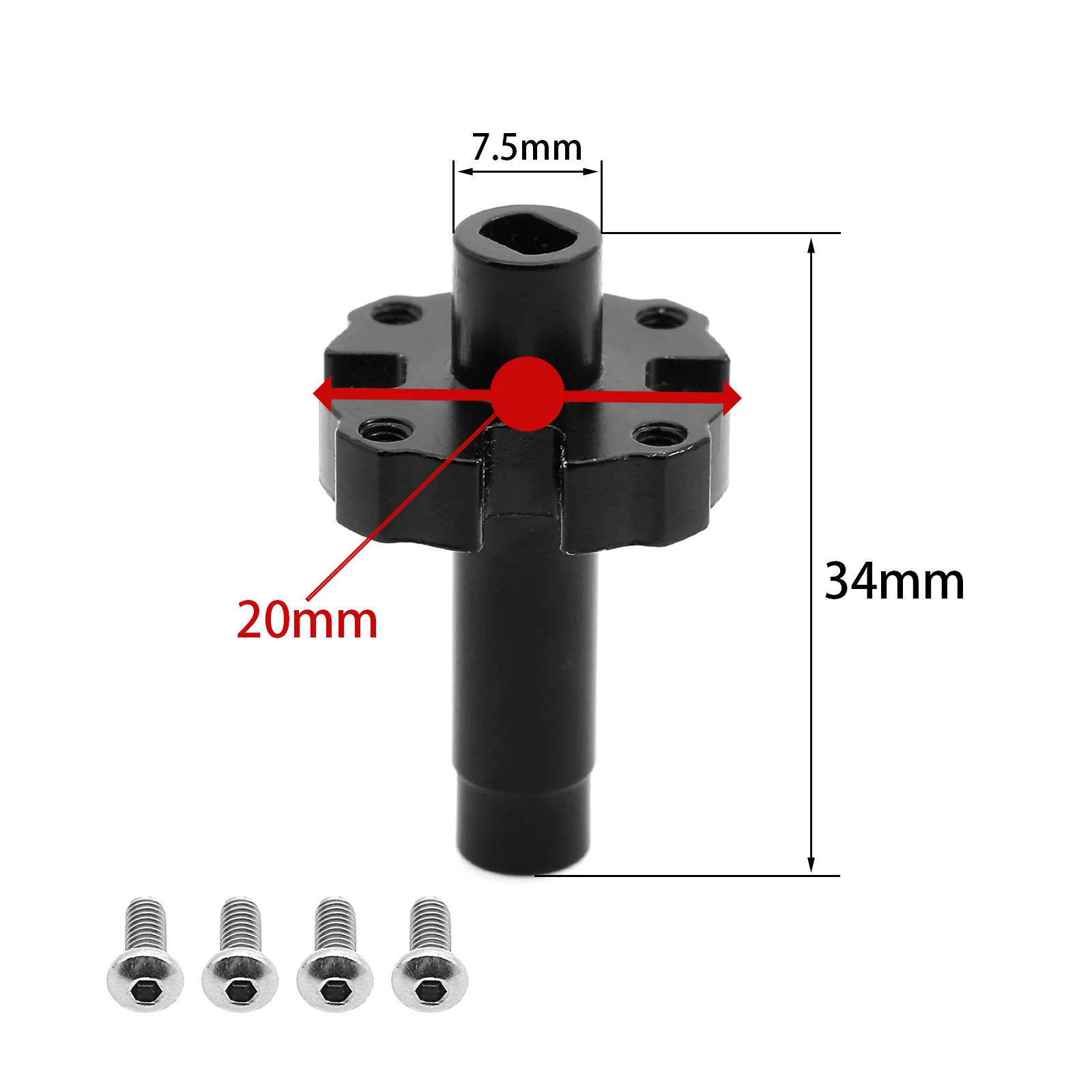 Steel Differential Spool Diff Locker Spool Replacement for   Trx6 1/10 Remote Control Crawler Car Upgrade Parts