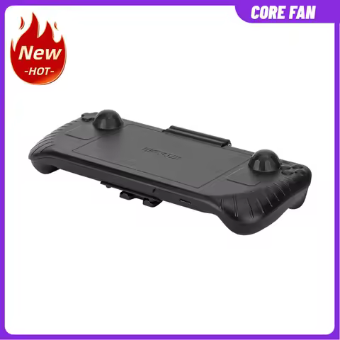 Console Protective Cover with Support Stand Cooling Rear Housing Cover Non-scratch Sun Shield Cover for Steam Deck Accessories
