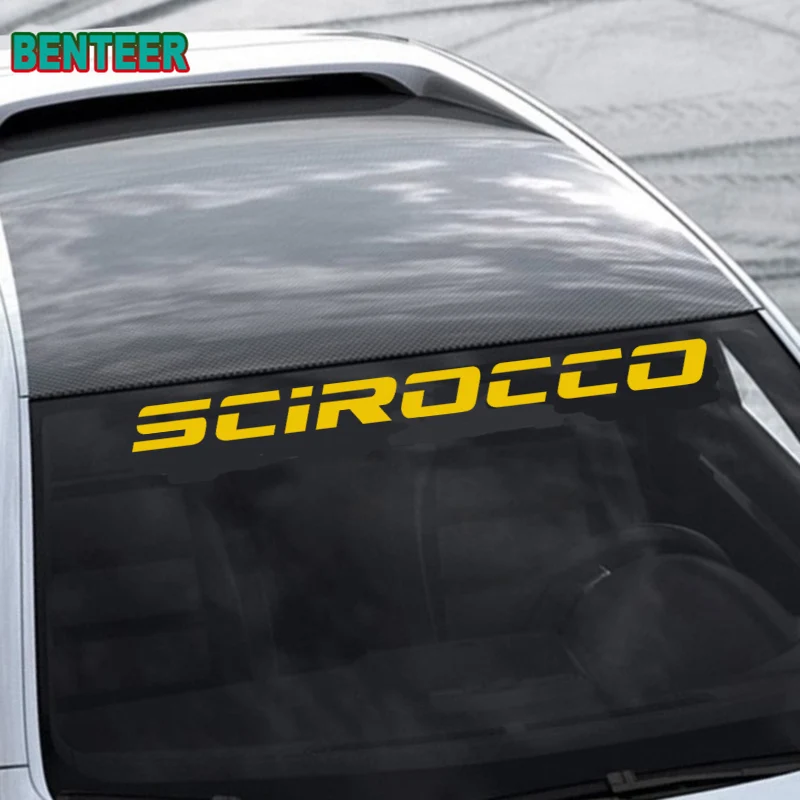 Car windscreen windshield sticker For Volkswagen VW Scirocco R GTI