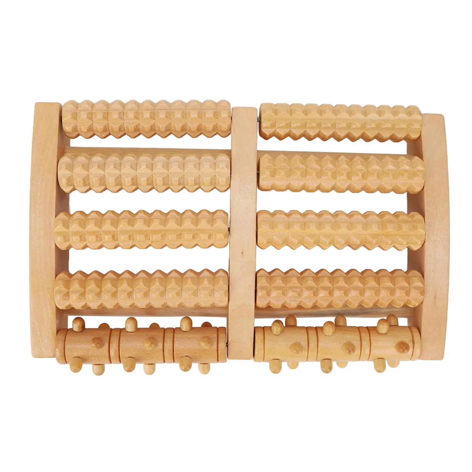 

Wooden Foot Massage Roller for Acupoint Stimulation Corrosion Resistant Relaxation Massager for Tired Feet