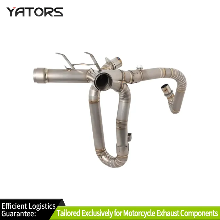 Titanium Front Header Pipe Exhaust for Ducati Monster 659 696 796 1100 Motorcycle Modification