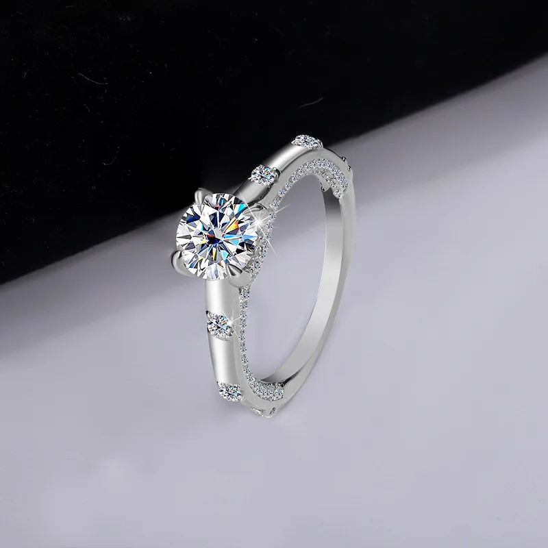 

Высококачественное серебряное женское кольцо с бриллиантом «Sun Never Sets», модное и легкое обручальное кольцо в роскошном стиле