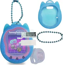 Funda de silicona para Tamagotchi Uni, Protector de pantalla, cadena de Color, reemplazo, 10 piezas